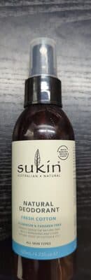 Natural Deodorant Fresh Cotton