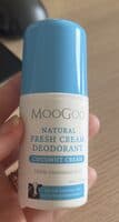 Natural fresh cream deodorant