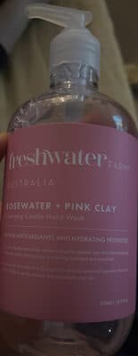 Freshwater Farm Rosewater+Pink Clay Hand Wash