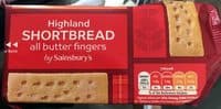 SHORTBREAD all butter fingers
