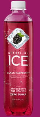 BLACK RASPBERRY Flavored Sparkling Water