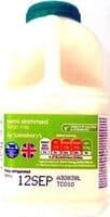 Semi skimmed British milk