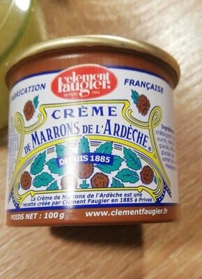 Crème de marrons