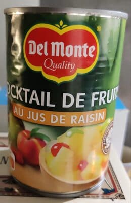 Cocktail de fruits au jus de raisin