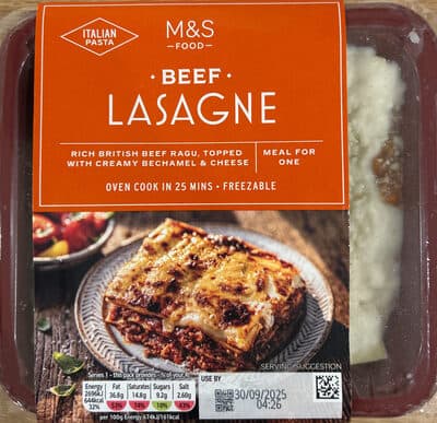 Beef Lasagne