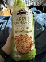 Apple Cinnamon Rice Cakes
