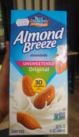 Almond Breeze Almondmilk Unsweetened Original Aseptic