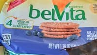 belVita Crunchy Blueberry Breakfast Biscuits