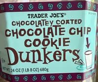 Chocolatey Coated Chocolate Chip Cookie Dunkers