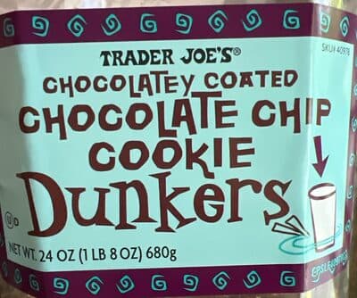 Chocolatey Coated Chocolate Chip Cookie Dunkers