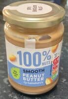 100% Nuts Smooth Peanut Butter