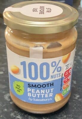 100% Nuts Smooth Peanut Butter