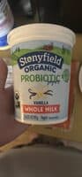 Vanilla Whole Milk Yogurt