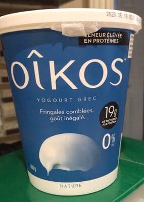 Yogourt grec nature
