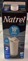 Milk protein shake made with ultrafiltered partly skimmed milk