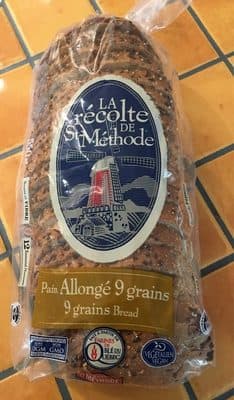 Pain de blé blanc 9 grains / 9 grains white bread