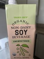 Organic Non-Dairy Soy Beverage Unsweetened
