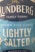 Brown Rice Cakes Lightly Salted