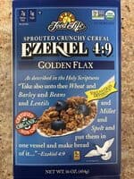 SPROUTED CRUNCHY CEREAL EZEKIEL 4:9 GOLDEN FLAX
