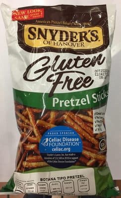 Gluten Free Pretzel Sticks