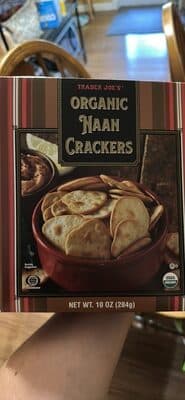 Organic Naan Crackers