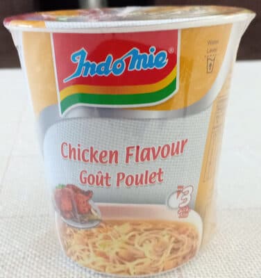 Indomie chicken flavor noodles