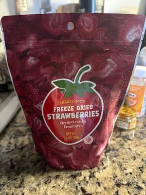 Freeze Dried Strawberries unsweetened & unsulfured