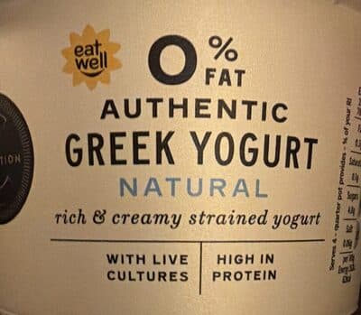 Authentic Greek Yogurt Natural