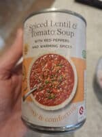 Spiced Lentil & Tomato Soup