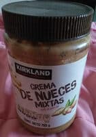 beurre de noix mélangées avec graines