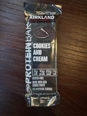 Protein Bar Cookies and Cream