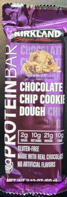Protein Bar Chocolate Chip Cookie Dough