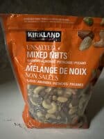 UNSALTED MIXED NUTS