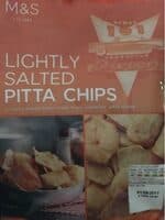 Lightly salted pitta chips
