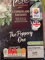 Cumberland sausage