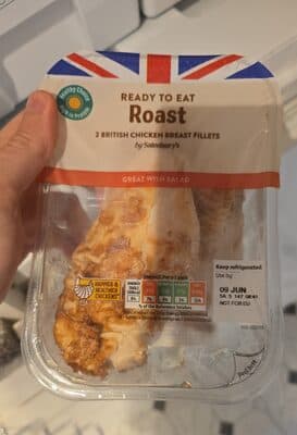 Roast 2 British Chicken Breast Fillets