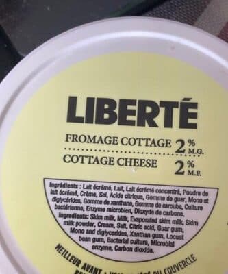 Cottage cheese 2%