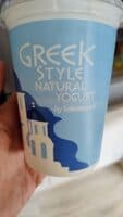 Greek style natural yogurt