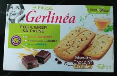 Biscuits chocolat céréales