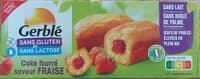 Cake fourré saveur fraise