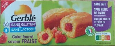 Cake fourré saveur fraise