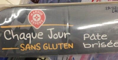 Pate brisée sans gluten