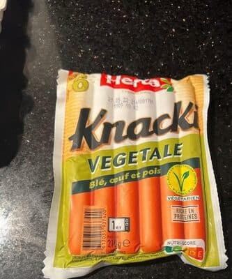 Knaki Végétale blé, œuf et pois