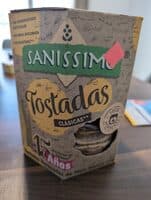 Tostadas horneadas de maiz