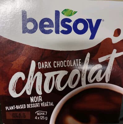Dessert végétal chocolat noir