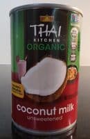 coconut milk unsweetened
