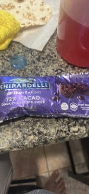 72% Cacao Dark Chocolate Chips