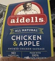 CHICKEN & APPLE SMOKED CHICKEN SAUSAGE