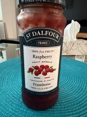 Raspberry Fruit Spread 100% From Fruit
