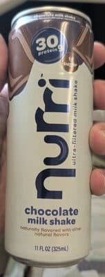 nufri chocolate milk shake